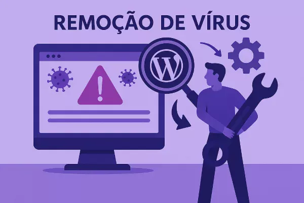 Processo de remoção de vírus